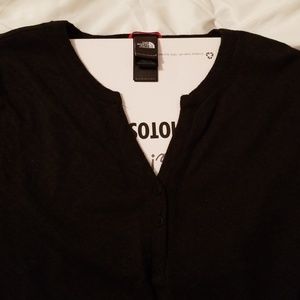 Grey/Black Long Sleeve North Fave Henley